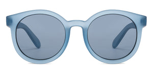 Blue Round Full Rim Kid Sunglasses by Hooper-200321