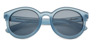 Blue Round Full Rim Kid Sunglasses by Hooper-200321