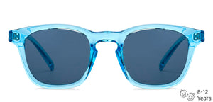 Blue Square Full Rim Kid Sunglasses by Hooper-152555