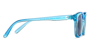 Blue Square Full Rim Kid Sunglasses by Hooper-152555