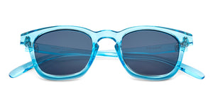 Blue Square Full Rim Kid Sunglasses by Hooper-152555