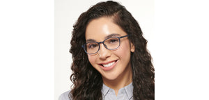 Blue Round Full Rim Unisex Eyeglasses by Lenskart Air-200543