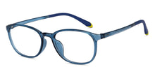 Load image into Gallery viewer, Blue Round Full Rim Unisex Eyeglasses by Lenskart Air-200543