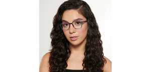 Blue Rectangle Full Rim Unisex Eyeglasses by Lenskart Air-200562