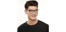 Load image into Gallery viewer, Blue Round Full Rim Unisex Eyeglasses by Vincent Chase Computer Glasses-205135