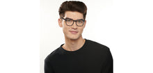 Load image into Gallery viewer, Blue Round Full Rim Unisex Eyeglasses by Vincent Chase Computer Glasses-205135