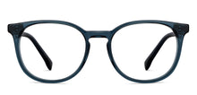 Load image into Gallery viewer, Blue Round Full Rim Unisex Eyeglasses by Vincent Chase Computer Glasses-205135