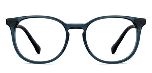 Blue Round Full Rim Unisex Eyeglasses by Vincent Chase Computer Glasses-205135