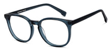 Load image into Gallery viewer, Blue Round Full Rim Unisex Eyeglasses by Vincent Chase Computer Glasses-205135