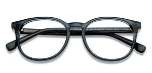 Blue Round Full Rim Unisex Eyeglasses by Vincent Chase Computer Glasses-205135
