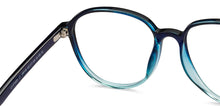 Load image into Gallery viewer, Blue Round Full Rim Unisex Eyeglasses by Lenskart Air-206128