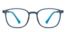 Load image into Gallery viewer, Blue Rectangle Full Rim Unisex Eyeglasses by Lenskart Air-151941