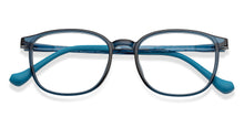Load image into Gallery viewer, Blue Rectangle Full Rim Unisex Eyeglasses by Lenskart Air-151941