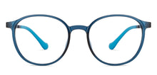 Load image into Gallery viewer, Blue Round Full Rim Unisex Eyeglasses by Lenskart Air-151932