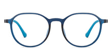 Load image into Gallery viewer, Blue Round Full Rim Unisex Eyeglasses by Lenskart Air-151937