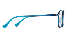 Load image into Gallery viewer, Blue Round Full Rim Unisex Eyeglasses by Lenskart Air-151937