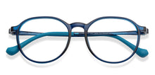 Load image into Gallery viewer, Blue Round Full Rim Unisex Eyeglasses by Lenskart Air-151937