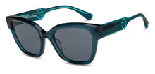 Load image into Gallery viewer, Blue Square Full Rim Unisex Sunglasses by John Jacobs-208171