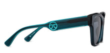 Load image into Gallery viewer, Blue Square Full Rim Unisex Sunglasses by John Jacobs-208171