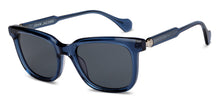 Load image into Gallery viewer, Blue Oval Full Rim Unisex Sunglasses by John Jacobs-208163