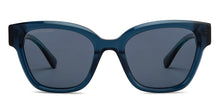 Load image into Gallery viewer, Blue Square Full Rim Unisex Sunglasses by John Jacobs-208171