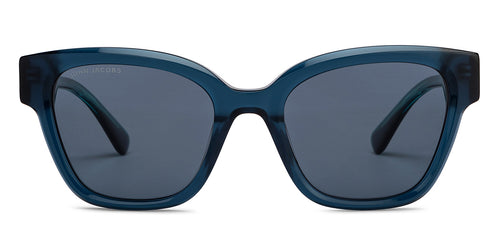 Blue Square Full Rim Unisex Sunglasses by John Jacobs-208171
