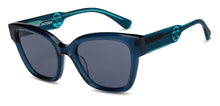 Load image into Gallery viewer, Blue Square Full Rim Unisex Sunglasses by John Jacobs-208171