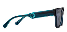 Load image into Gallery viewer, Blue Square Full Rim Unisex Sunglasses by John Jacobs-208171
