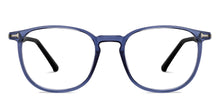 Load image into Gallery viewer, Blue Rectangle Full Rim Unisex Eyeglasses by Lenskart Air-201328