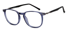 Load image into Gallery viewer, Blue Rectangle Full Rim Unisex Eyeglasses by Lenskart Air-201328