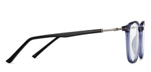 Load image into Gallery viewer, Blue Rectangle Full Rim Unisex Eyeglasses by Lenskart Air-201328
