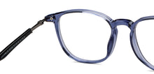 Load image into Gallery viewer, Blue Rectangle Full Rim Unisex Eyeglasses by Lenskart Air-201328