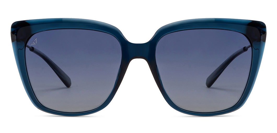 Blue Cat Eye Full Rim Women Sunglasses by Vincent Chase Polarized-152330