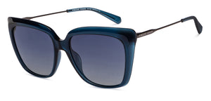Blue Cat Eye Full Rim Women Sunglasses by Vincent Chase Polarized-152330