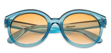 Load image into Gallery viewer, Blue Round Full Rim Kid Sunglasses by Hooper-200305