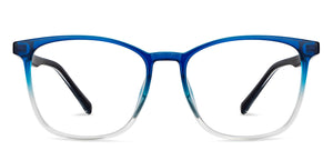 Blue Square Full Rim Unisex Eyeglasses by Lenskart Air-151684