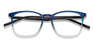 Blue Square Full Rim Unisex Eyeglasses by Lenskart Air-151684