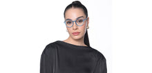 Load image into Gallery viewer, Blue Round Full Rim Unisex Eyeglasses by Lenskart Air-210771