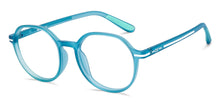 Load image into Gallery viewer, Blue Round Full Rim Unisex Eyeglasses by Lenskart Air-210771