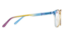 Load image into Gallery viewer, Blue Yellow Purple Square Full Rim Unisex Eyeglasses by Vincent Chase-205493