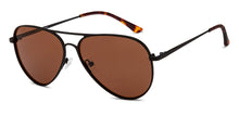 Load image into Gallery viewer, Black Aviator Full Rim Unisex Sunglasses by Vincent Chase Polarized-206960