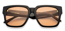 Load image into Gallery viewer, Black Wayfarer Full Rim Women Sunglasses by John Jacobs-212339