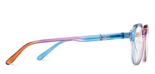 Load image into Gallery viewer, Blue Purple Brown Round Full Rim Unisex Eyeglasses by Vincent Chase-205497