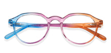 Load image into Gallery viewer, Blue Purple Brown Round Full Rim Unisex Eyeglasses by Vincent Chase-205497