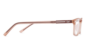 Brown Rectangle Full Rim Unisex Eyeglasses by Lenskart Air-210790