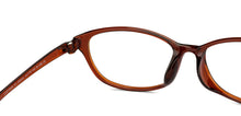 Load image into Gallery viewer, Brown Rectangle Full Rim Unisex Eyeglasses by Lenskart Air-200533