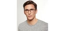 Load image into Gallery viewer, Brown Rectangle Full Rim Unisex Eyeglasses by Lenskart Air-200534