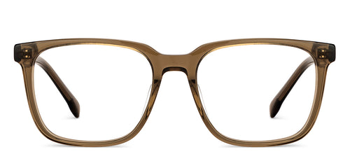 Brown Rectangle Full Rim Unisex Eyeglasses by Vincent Chase Computer Glasses-205167