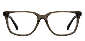 Brown Rectangle Full Rim Unisex Eyeglasses by Vincent Chase-211252