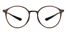 Load image into Gallery viewer, Brown Round Full Rim Unisex Eyeglasses by Lenskart Air-151761